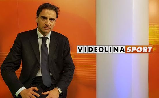 stefano fioretti conduce videolina sport