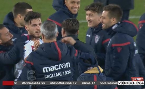 il cagliari vince a bergamo contro l atalanta 2 1