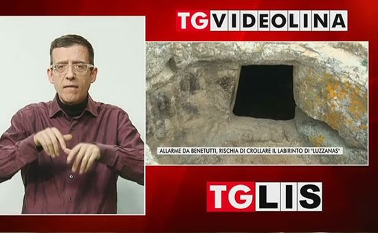 il telegiornale nella lingua dei segni