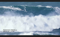 surf francisco porcella sull onda pi alta un mostro da 20 metri