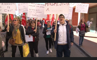 ghilarza in marcia per la casa di riposo ridateci il lavoro