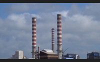 portovesme nel porto industriale presto moli diversi per merci e passeggeri
