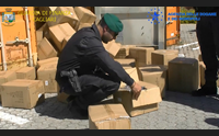 maxi sequestro a cagliari 100 mila euro di calzature contraffatte