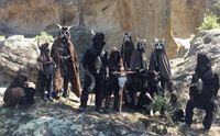 le maschere escalaplanesi dell associazione bois fui janna morti
