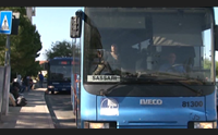 sassari stop alle fermate per strada i bus in un nuovo parcheggio