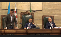 cagliari il consiglio comunale celebra la salvezza dei rossobl