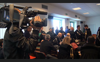 assalti ai portavalori processo rinviato i legali aula bunker inadeguata