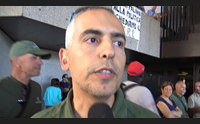 forestas la protesta dei mille a cagliari dipendenti pubblici a met