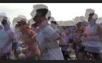 quartu ecco la color run maratona scaccia pensieri per salutare l estate