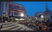 oristano confronto lutzu obinu scintille nel faccia a faccia in piazza