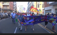 cagliari corteo degli attivisti anti g7 trasporti una spesa inutile