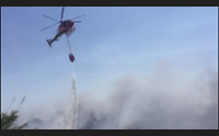 cagliari vasto incendio minaccia case e aziende in periferia