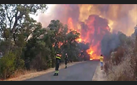l isola che brucia a fuoco i monti fra arbus e gonnosfanadiga