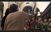 sassari celebrata in duomo una messa per il dono della pioggia