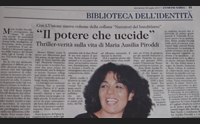 domani con l unione il potere che uccide la storia di maria ausilia piroddi
