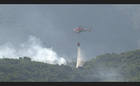 la sardegna brucia ancora fiamme dall oristanese al medio campidano