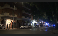 paura a sassari a fuoco un appartamento palazzo evacuato