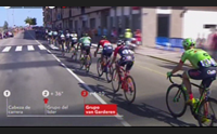 vuelta al traguardo doppietta polacca e aru con i migliori