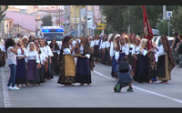 cabras il cammino delle donne scalze inizia la festa di san salvatore