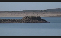 tratalias l invaso a secco riemerge il nuraghe bastuppa