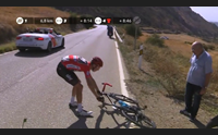 vuelta cade froome nibali e aru guadagnano 20 secondi