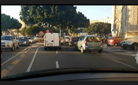 cagliari traffico in tilt fra zone pedonali e lavori in corso