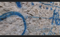 alghero vandali scatenati in citt deturpato l antico bastione