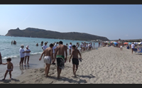 cagliari al poetto c white splash catena di solidariet per i terremotati