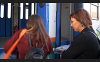 giave riapre la stazione alle 7 il primo treno dopo due anni