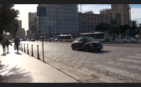 cagliari riaperta via roma prove tecniche della citt del futuro