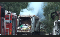 attentato incendiario a dorgali distrutti sette mezzi per la nettezza urbana