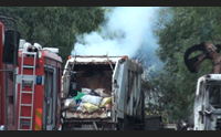 dorgali attentato incendiario distrutti mezzi della nettezza urbana