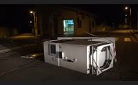 lunamatrona colpo fallito al bancomati banditi in fuga