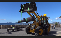 alghero dopo il restauro i cannoni del 1700 tornano sull antica muraglia