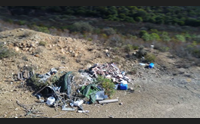 monte arcosu una discarica all ingresso della riserva del wwf