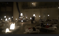 al teatro massimo b b il pubblico sul palco invitato a dormire