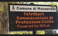 monserrato per le allerte meteo ecco i pannelli luminosi e sonori