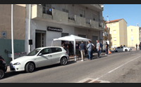 cagliari dopo le tensioni scompare l insegna di casapound