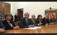 alghero tregua armata in comune il sindaco presenta la nuova giunta