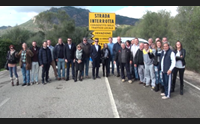 monte pino strada dimenticata parte una raccolta di firme al ministro
