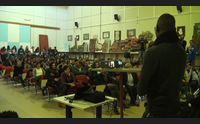 sassari i ragazzi delle scuole a tu per tu con i migranti