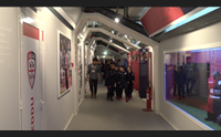 i bambini della scuola calcio al museo lezione di storia rossobl