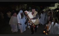 elini la magia del presepe vivente per le strade del centro