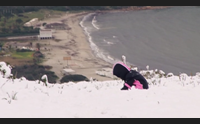 maltempo in gallura neve a bassa quota e spiagge imbiancate
