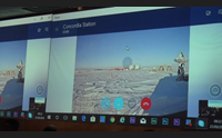 cagliari al planetario diretta skype con la base concordia in antartide