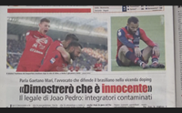 doping la battaglia di joao pedro sono innocente e lo dimostrer