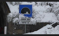 maltempo neve e disagi nel nuorese a desulo studenti a casa