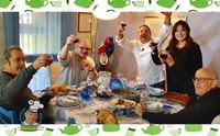 brindisi finale in casa sacchetti