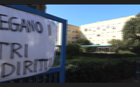 sassari negli ospedali portinai senza stipendio sit in contro l ats