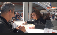 cagliari presa d assalto da undicimila crocieristi in porto 4 giganti del mare